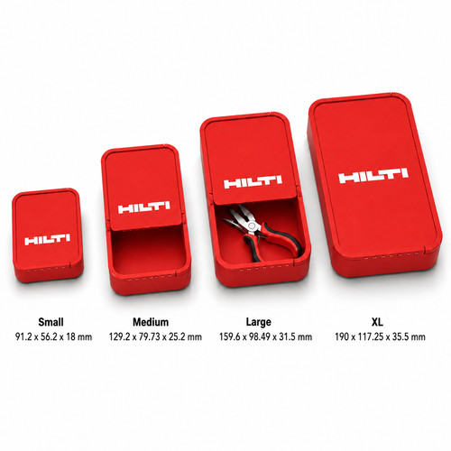 Hilti sliding storage - hilti, lid