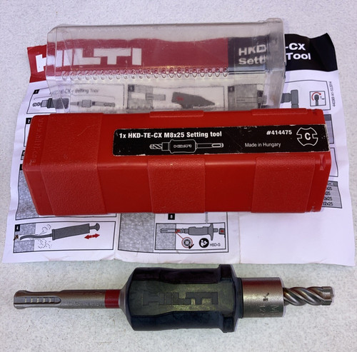 Hilti hkd x - 25, drill
