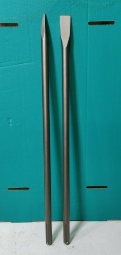Extra long sds max chisel - chisel, set