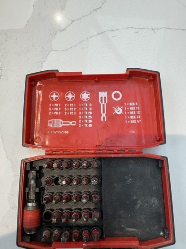 Hilti bit set - hilti,