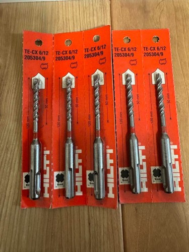 Hilti 12 drill bits - hilti, 6/12