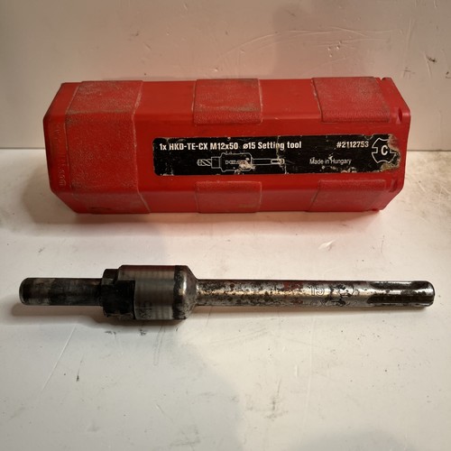 Hilti stop drill bit setting - drill,