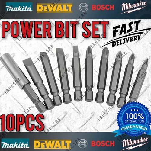 10pcs power bit - bit, set