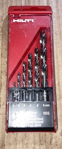 Set genuine hilti hss - set, 6